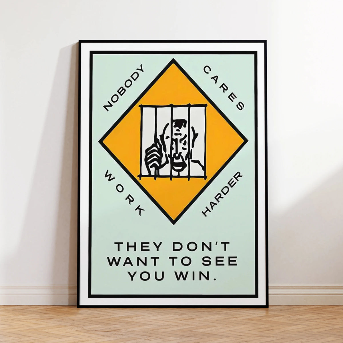 Take The Risk Motivational Quote Canvas Wall Art
