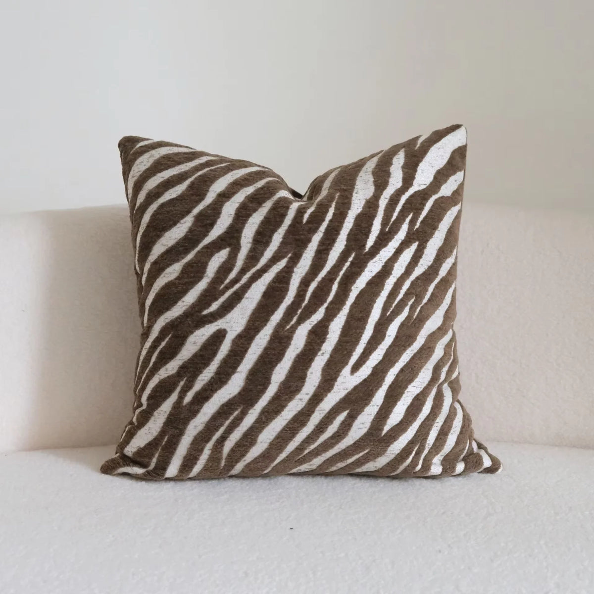 Abstract Brushstroke Throw Pillow Cover