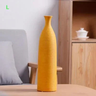 Modern Ceramic Vase Black and White Home Décor | Aurelia