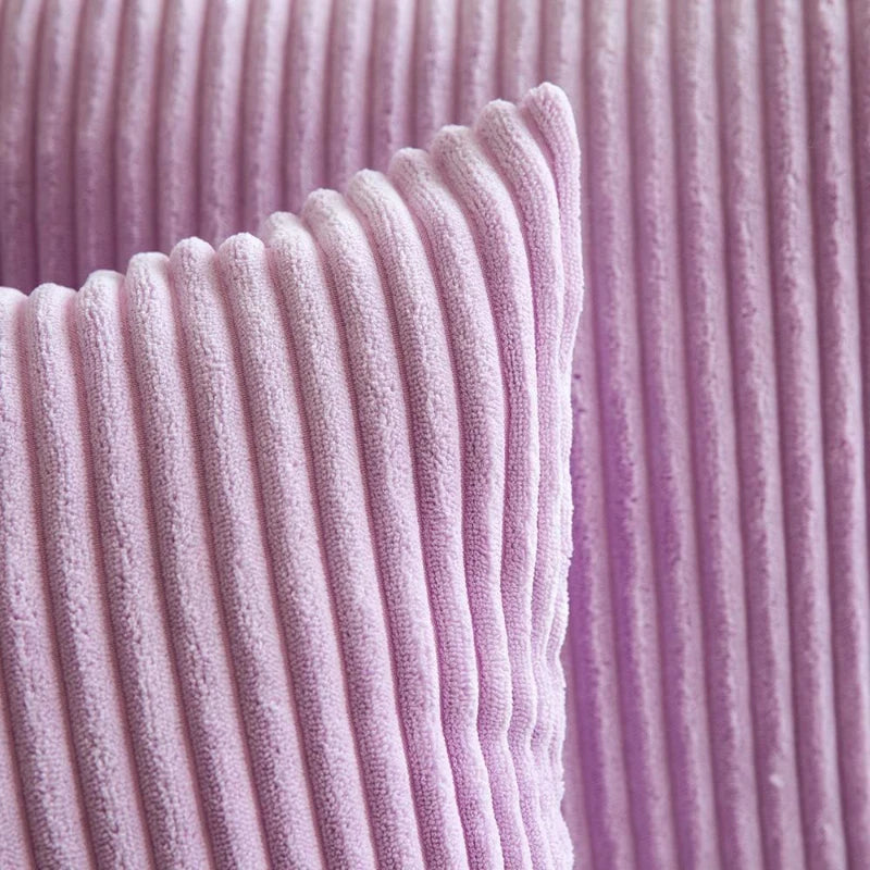 Corduroy Lumbar Pillow Cover — styling detail