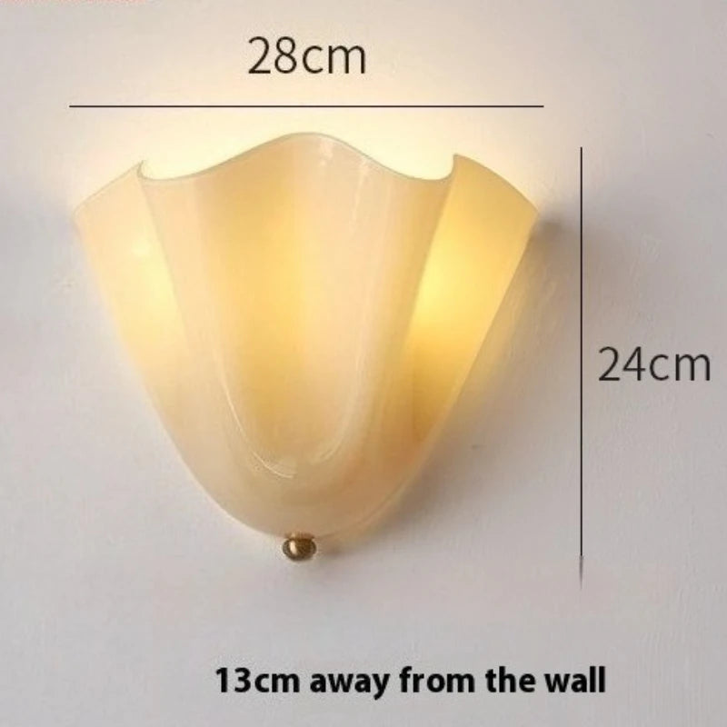 Retro E14 Glass Wall Sconce