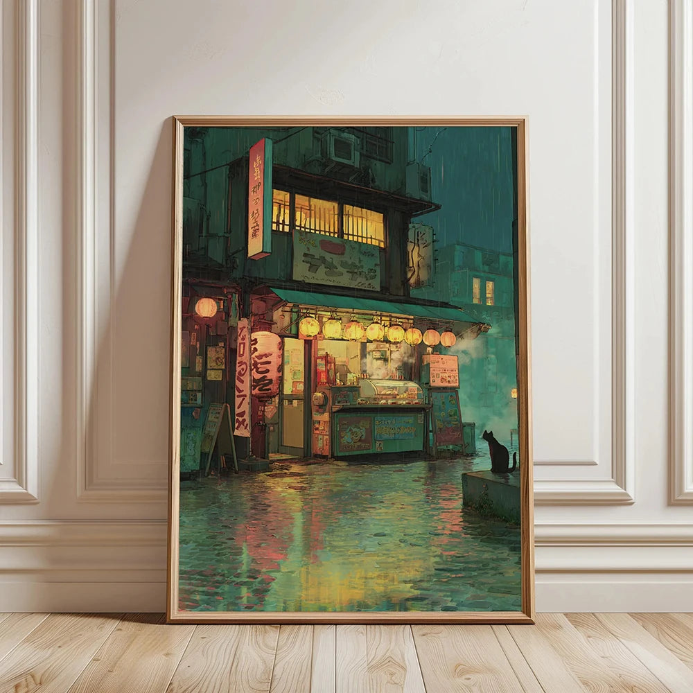 Japanese Sushi Bar Canvas Wall Art