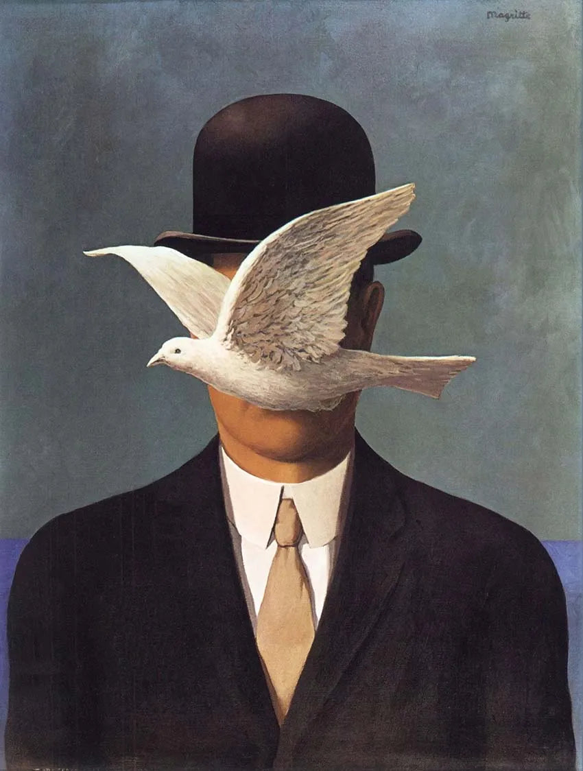 Surrealist Rene Magritte Classic Art Canvas Wall Art