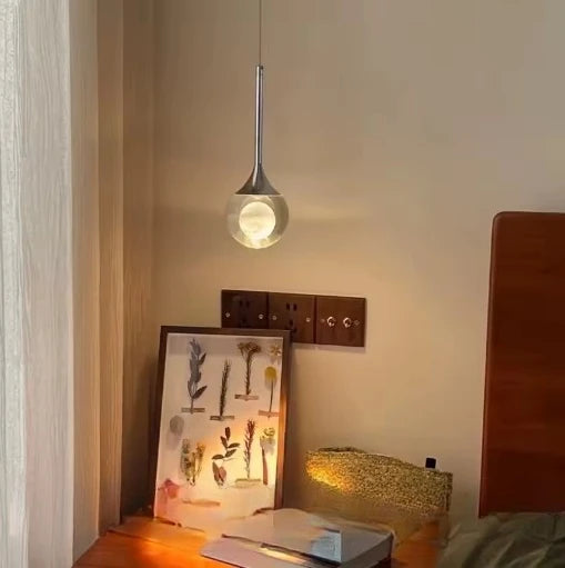 Moon Crystal Pendant Light