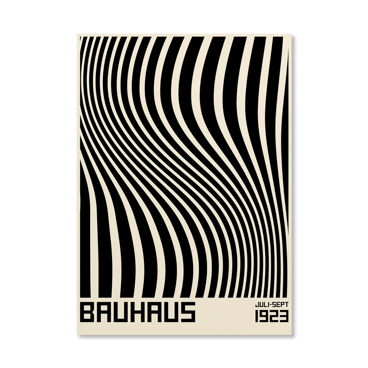 Bauhaus Geometric Art Print