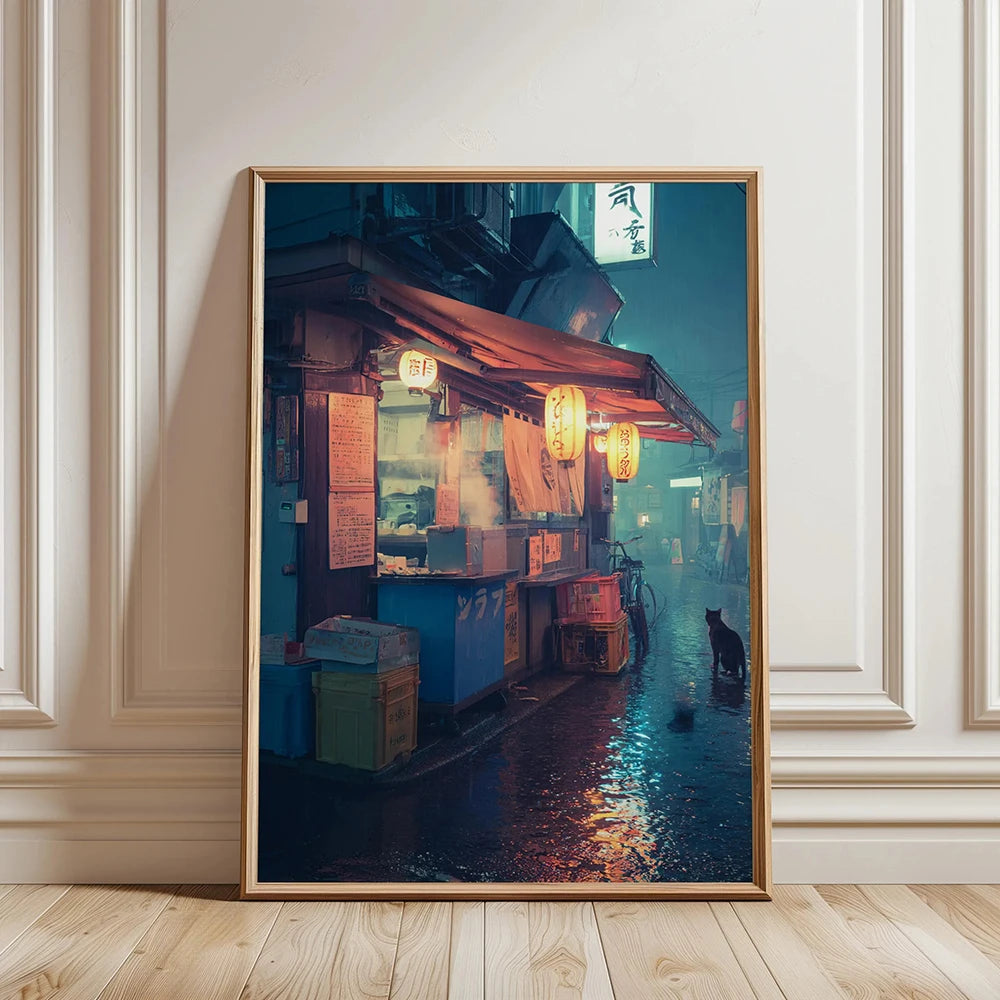 Japanese Sushi Bar Canvas Wall Art