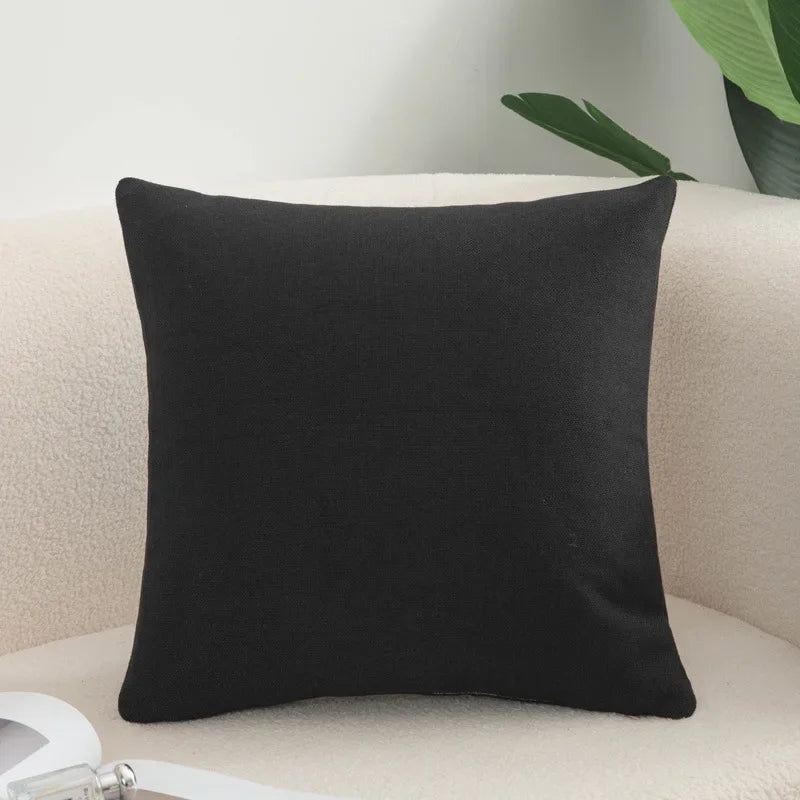 Farmhouse Chenille Throw Pillow Cover