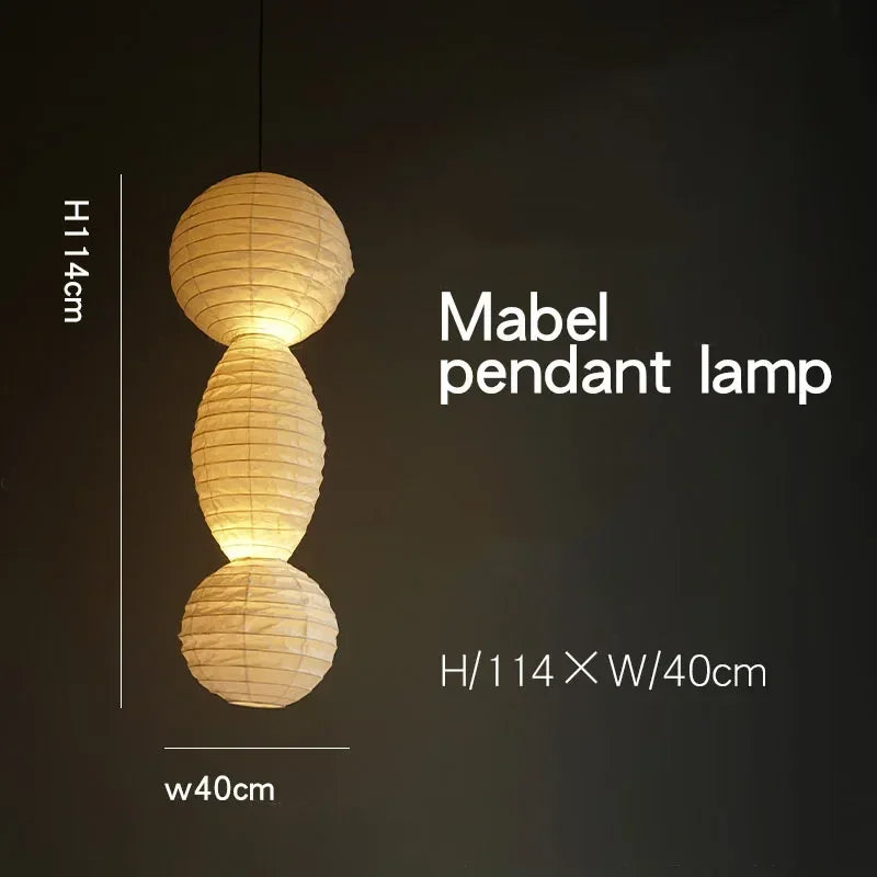 Washi Paper Pendant Light