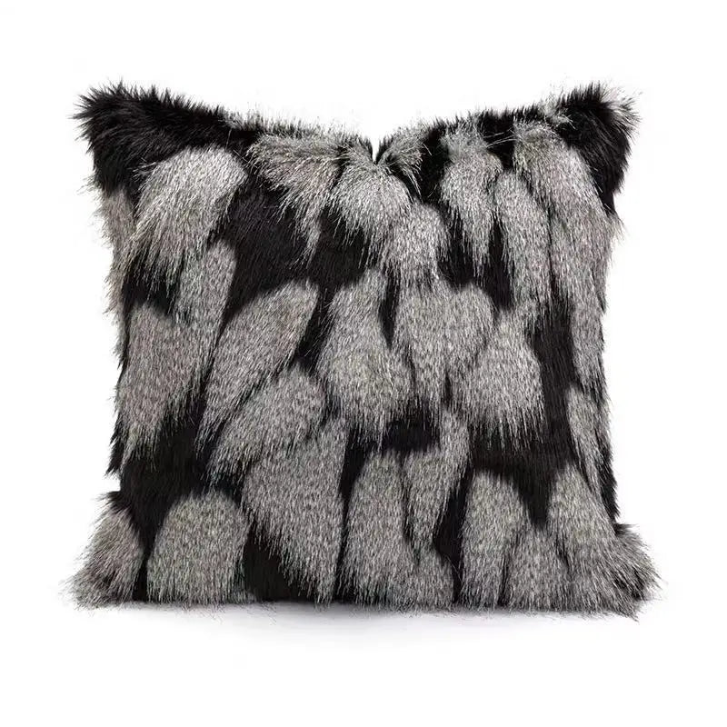 Soft Plush Throw Pillow Cover — styling detail