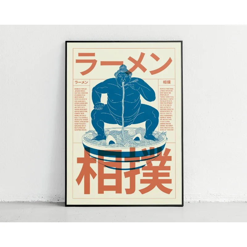 Japanese Great Wave Mount Fuji Canvas Wall Art