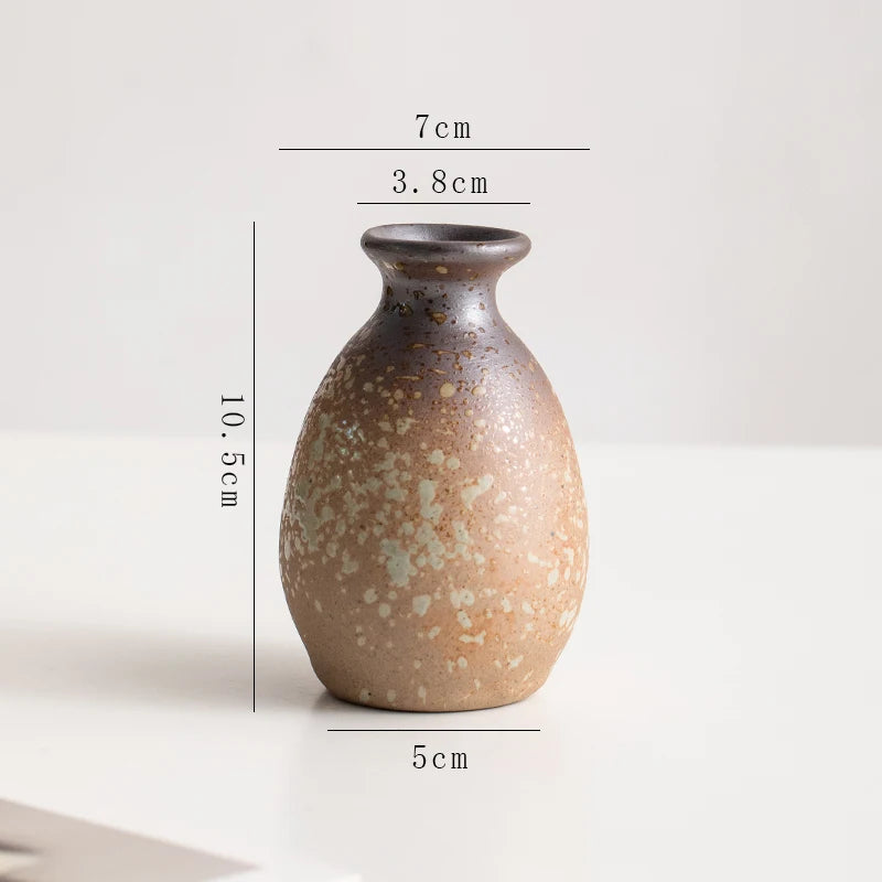 Stone Shape Ceramic Mini Vase Hydroponic Gift | Aurelia