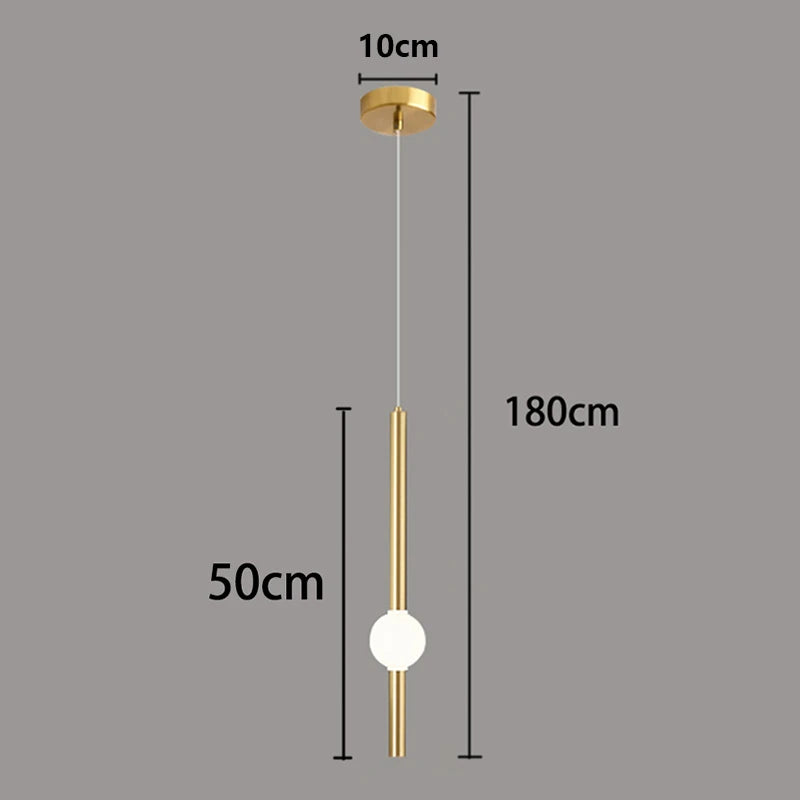 Alloy Cord Pendant Light