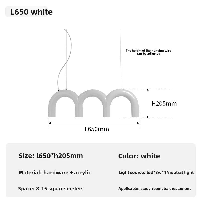 Multi Head Metal Pendant Light