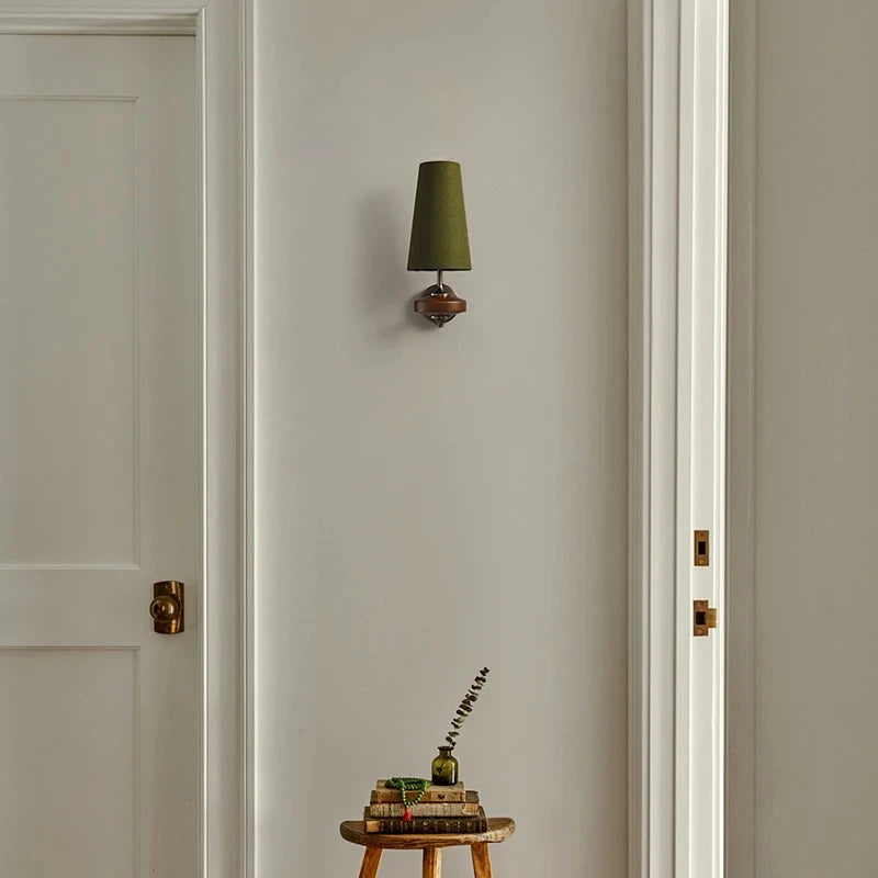 French Vintage Solid Wood Wall Sconce