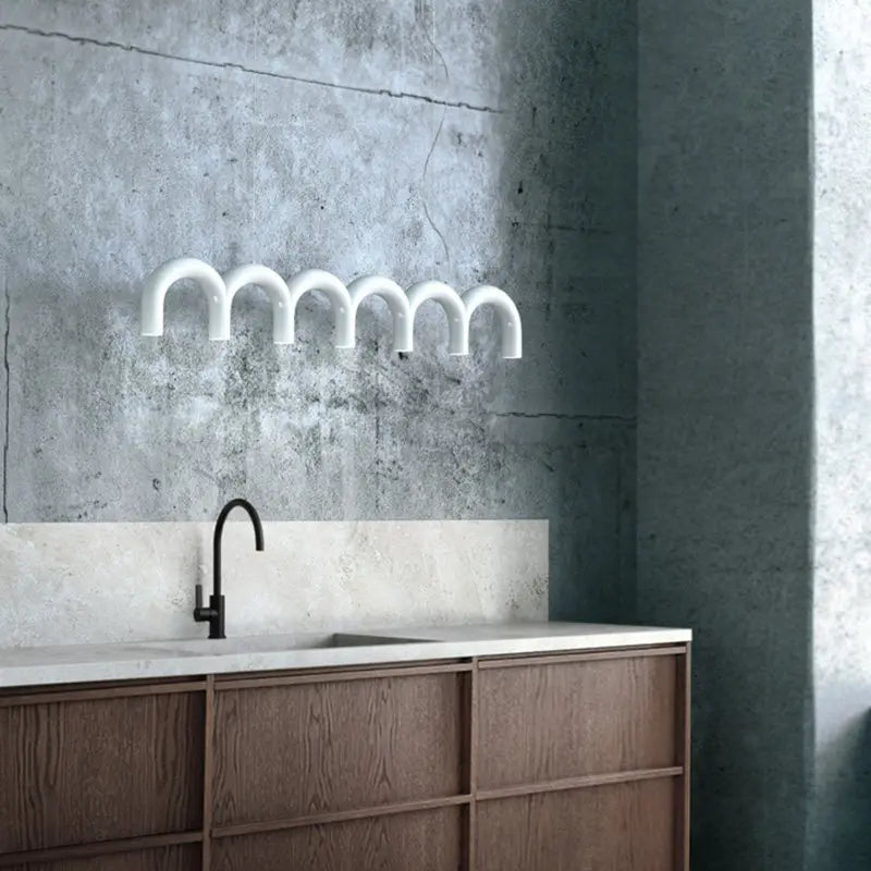 Multi Head Metal Pendant Light