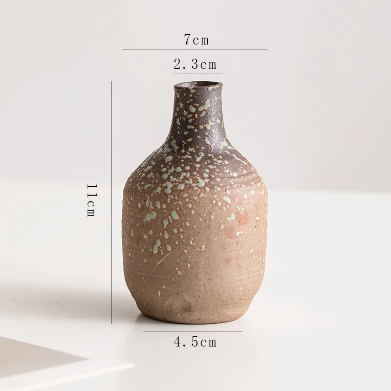 Stone Shape Ceramic Mini Vase Hydroponic Gift | Aurelia