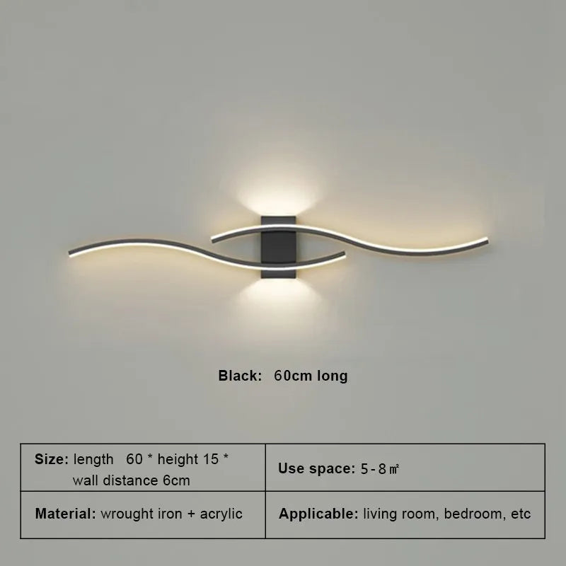 LED Long Strip TV Wall Sconce