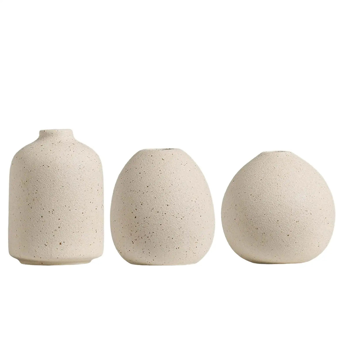 Modern boho ceramic vase for entryway and living room floral décor