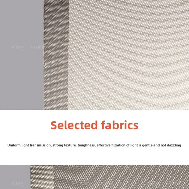 Fabric chandelier, 27.6 in long and 43.3 in high, in white fabric