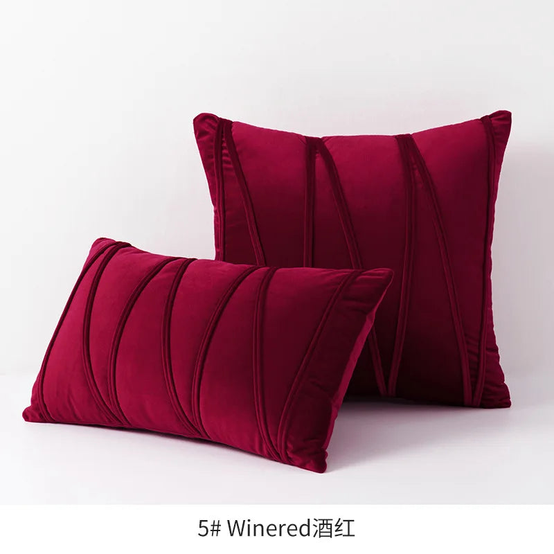 Boho Patchwork Corduroy Pillow Cover
