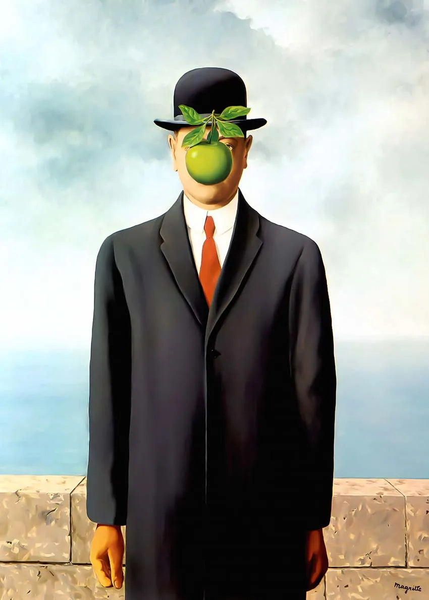 Surrealist Rene Magritte Classic Art Canvas Wall Art