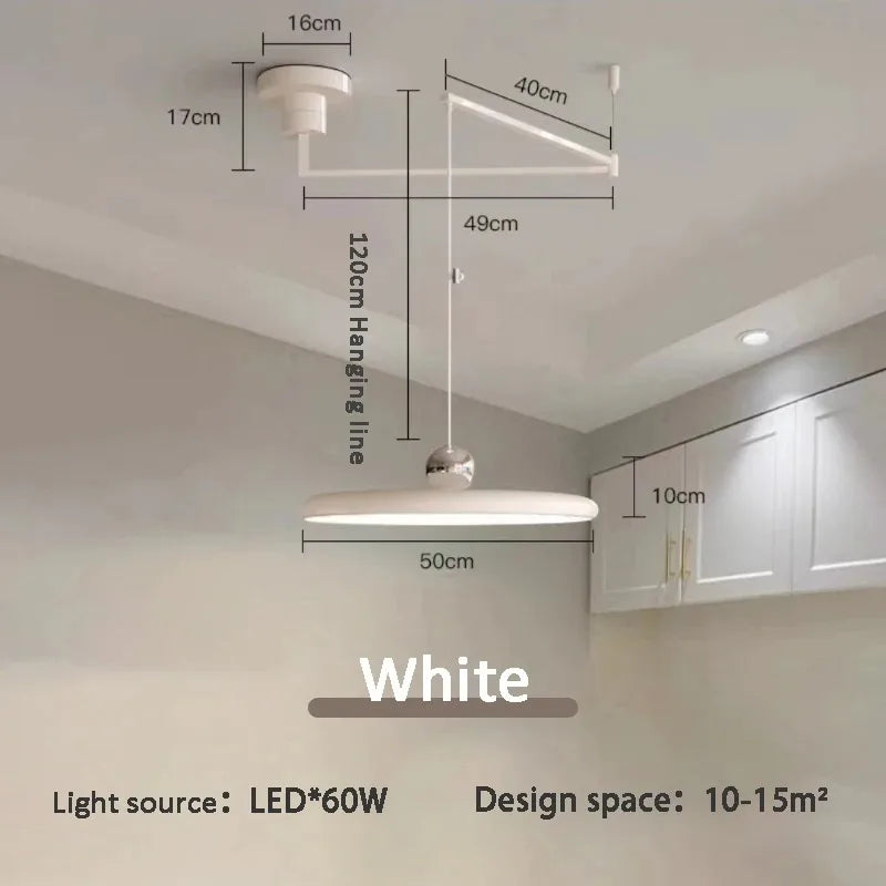 Swing Arm Pendant Lamp