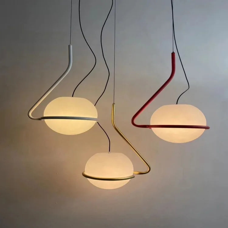 Italian Minimalist Globe Pendant Light