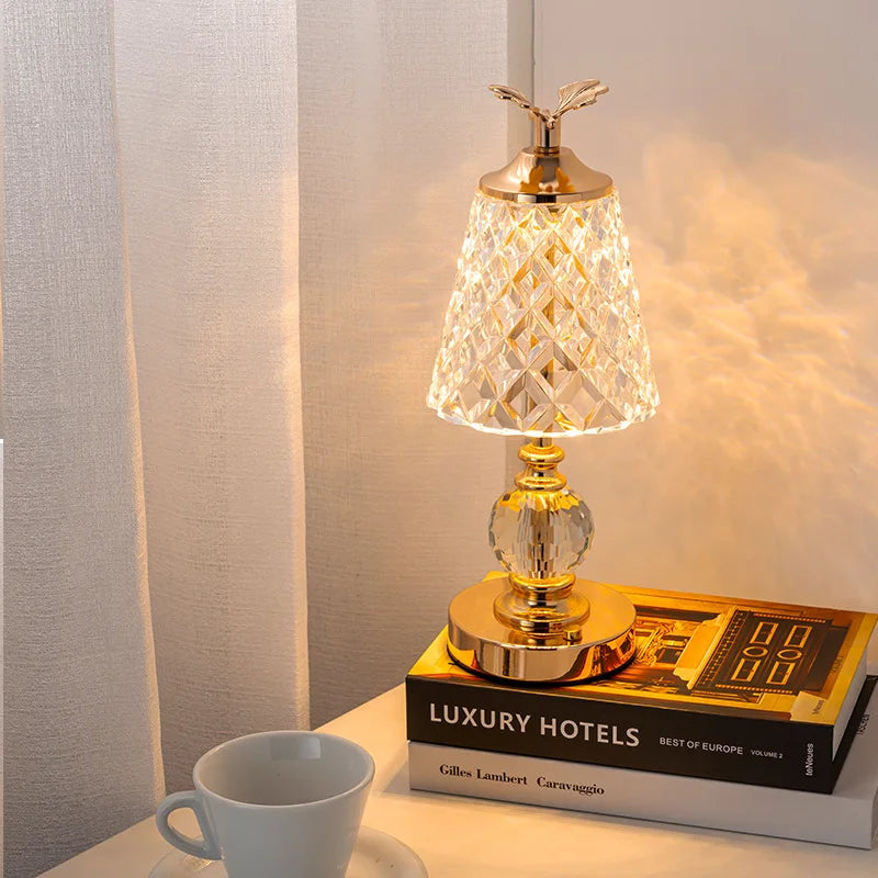 Type C diamond lamp retro bar setting rechargeable close-up