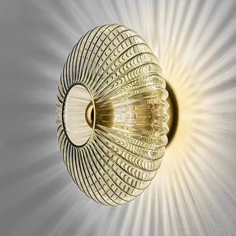 Nordic Retro Glass Wall Sconce