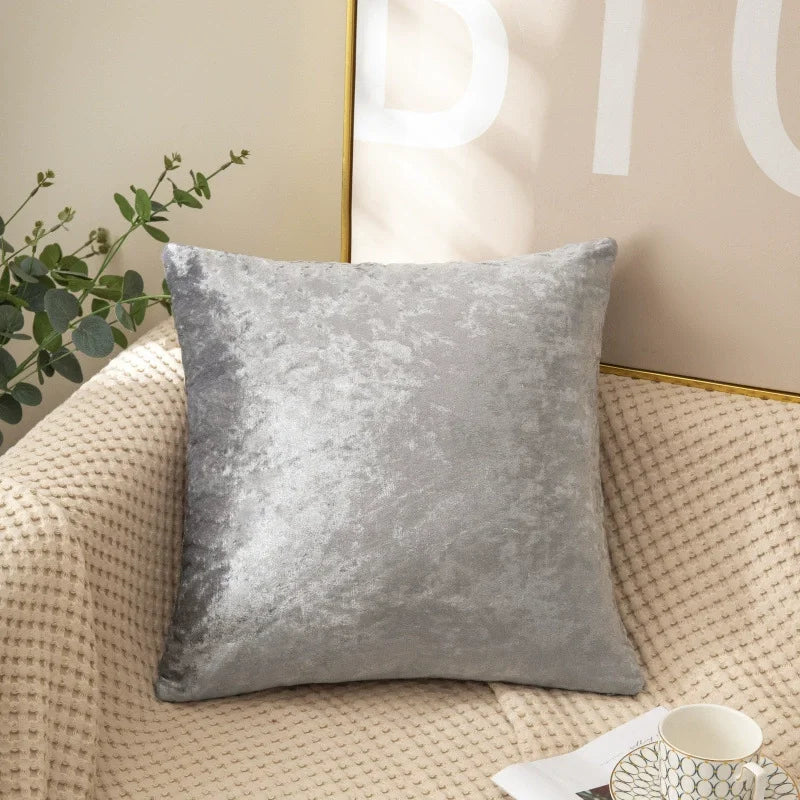 Velvet Throw Pillow Cover