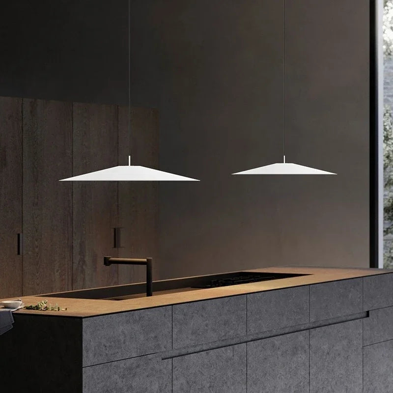 Metal Flying Saucer Pendant Light
