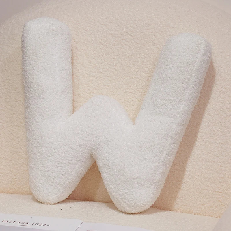 Alphabet Letter Plush Pillow