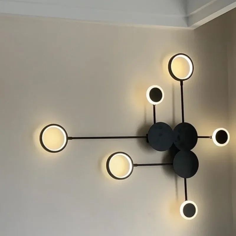 wall sconce, detail view of fixture base and arm
