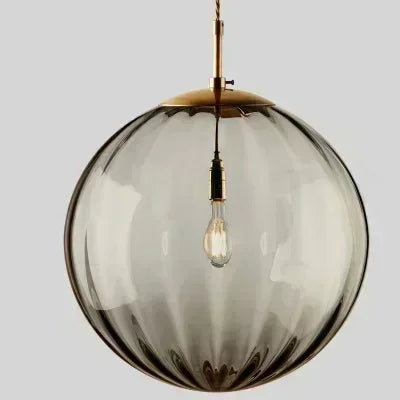Glass Globe Pendant Light