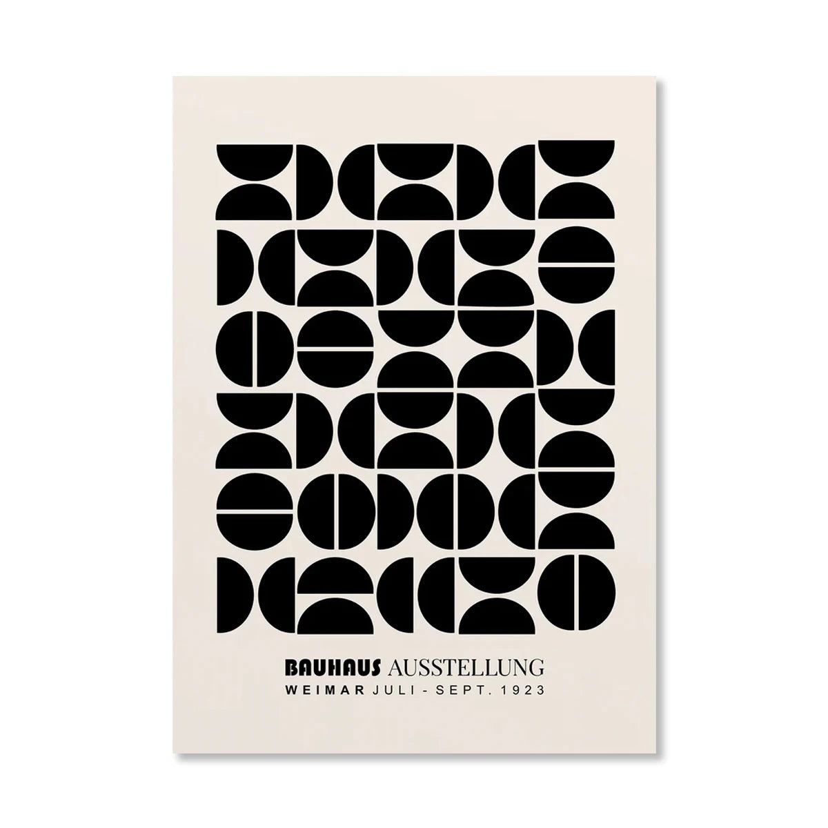 Bauhaus Geometric Art Print