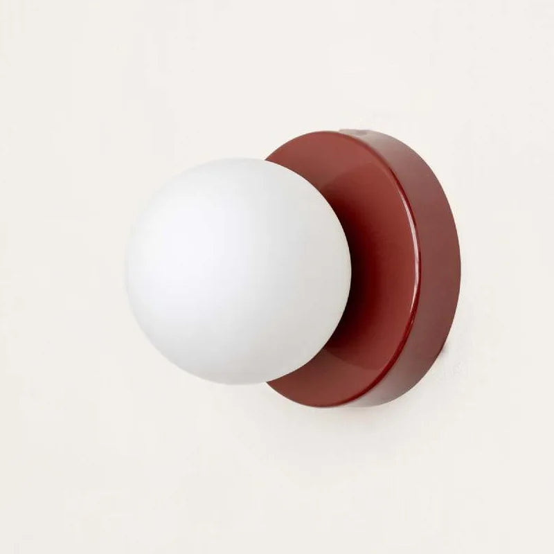 Macaron Mini Glass Wall Sconce