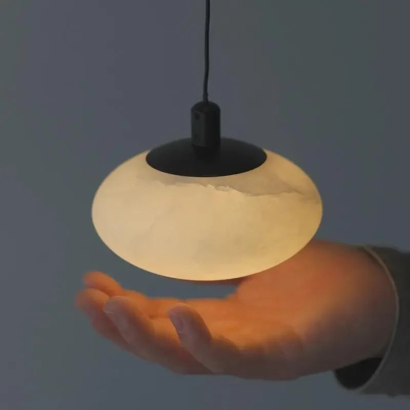 Marble Sphere Pendant Light