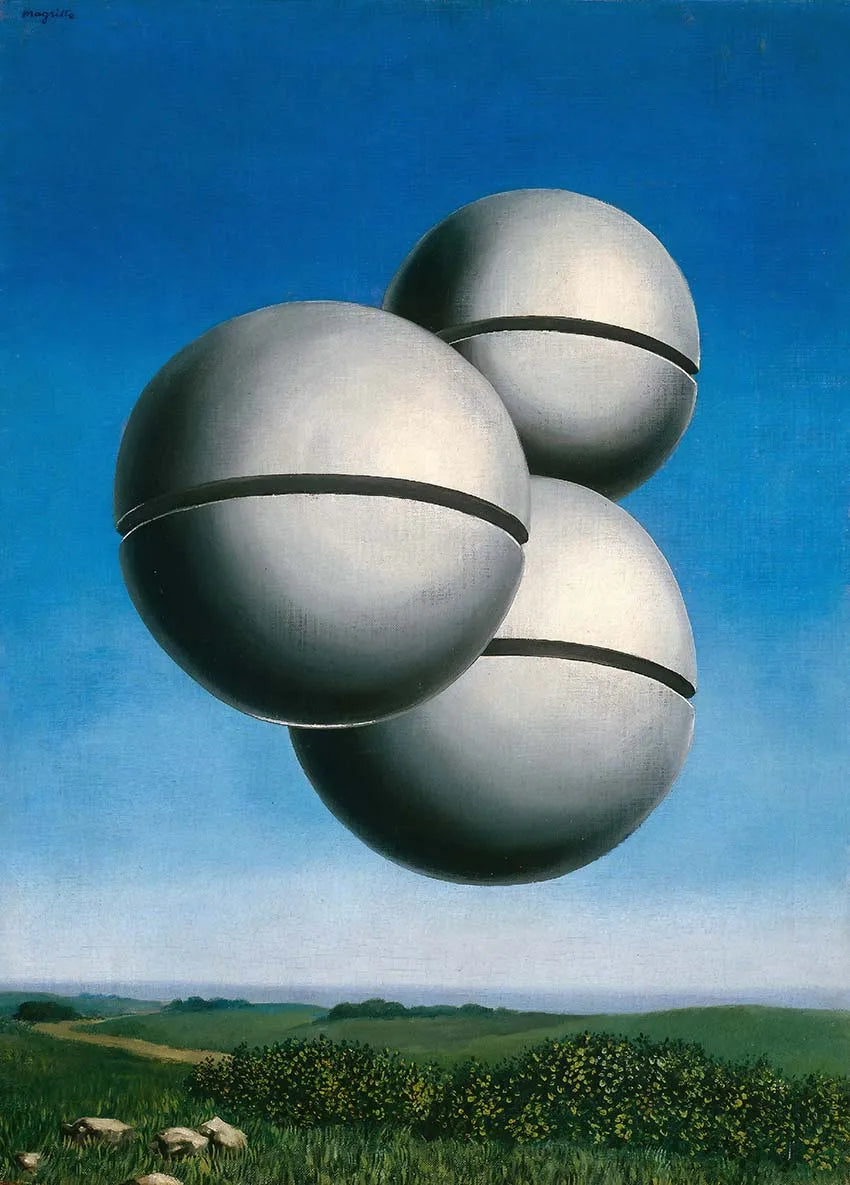 Surrealist Rene Magritte Classic Art Canvas Wall Art