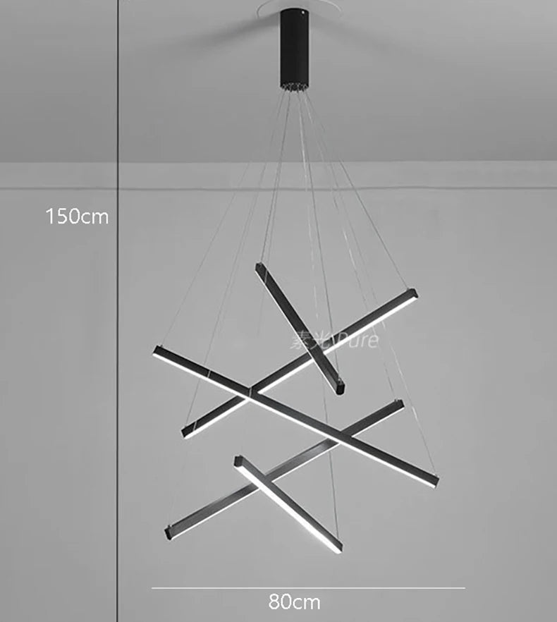 Multi Head LED Chandelier