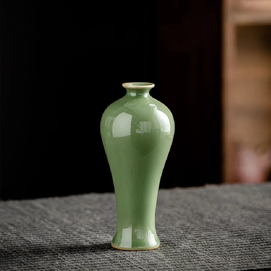 Retro Ceramic Flower Vase Indoor Home Décor | Aurelia