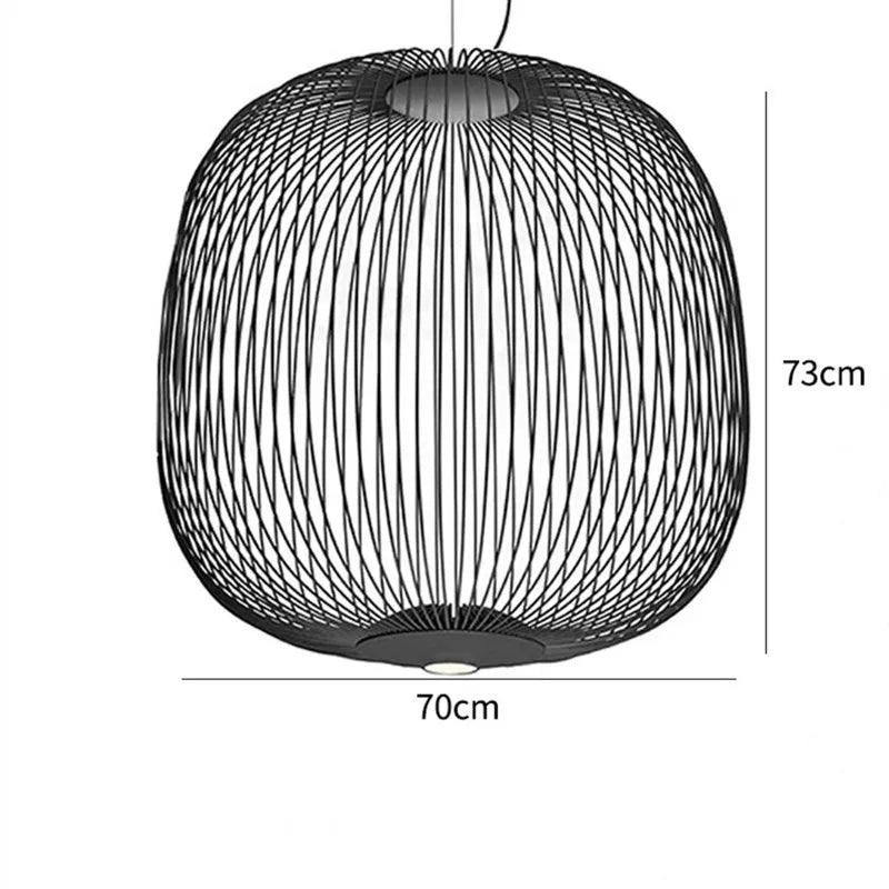 Spokes Birdcage Pendant Lamp