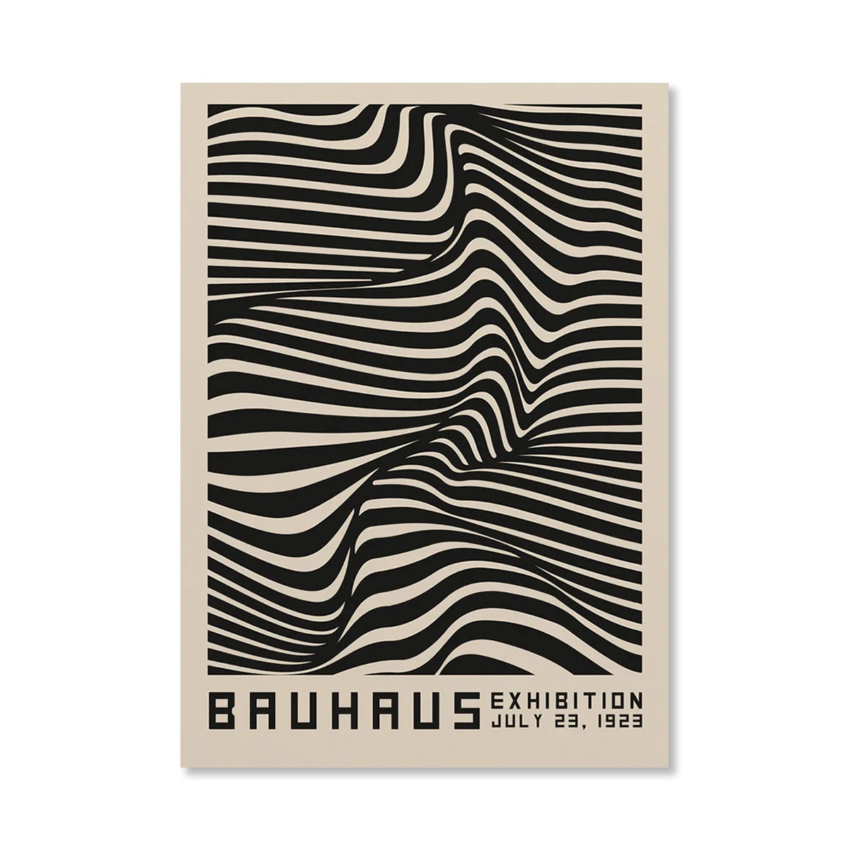 Bauhaus Geometric Art Print