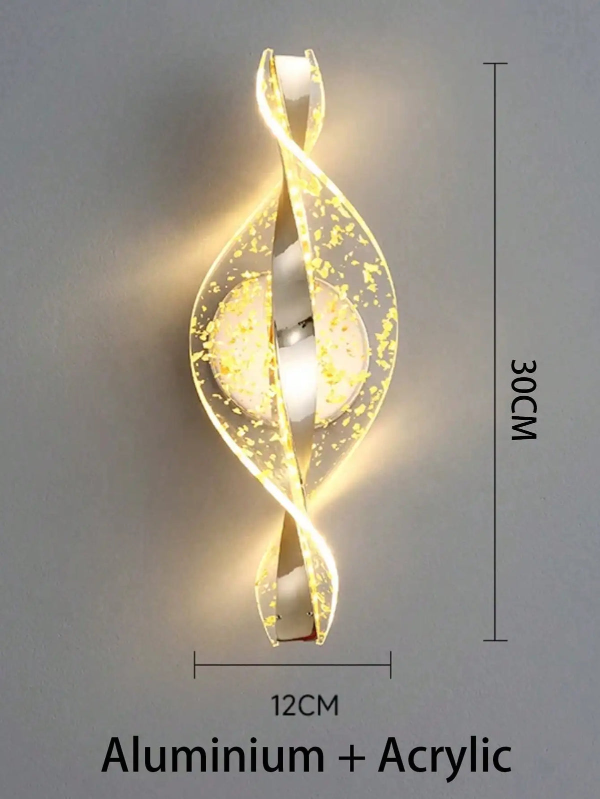 Modern Acrylic LED Outdoor Wall Sconce