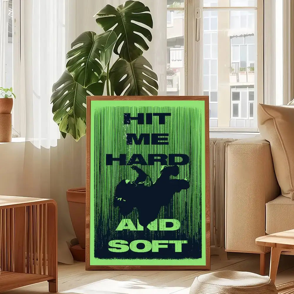 Billie Eilish Music Singer Canvas Wall Art Poster