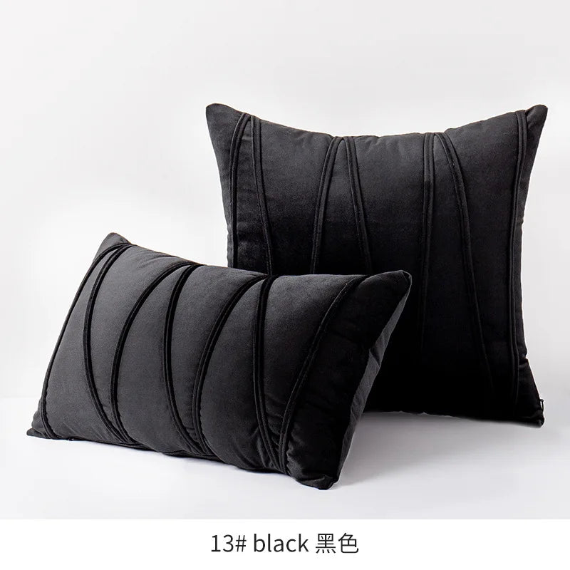 Boho Patchwork Corduroy Pillow Cover