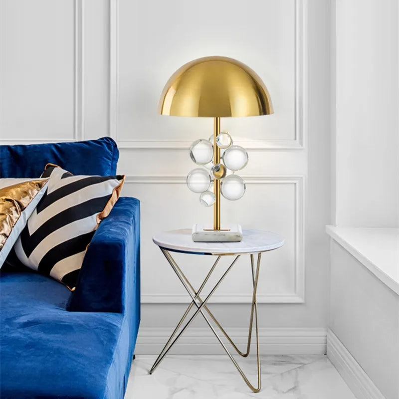 Globo floor lamp B US plug variant side profile showing full height