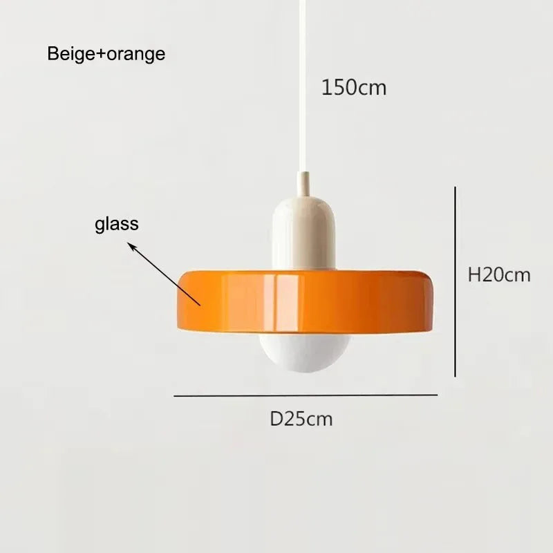 Coloured glass chandelier shown in several available colourways