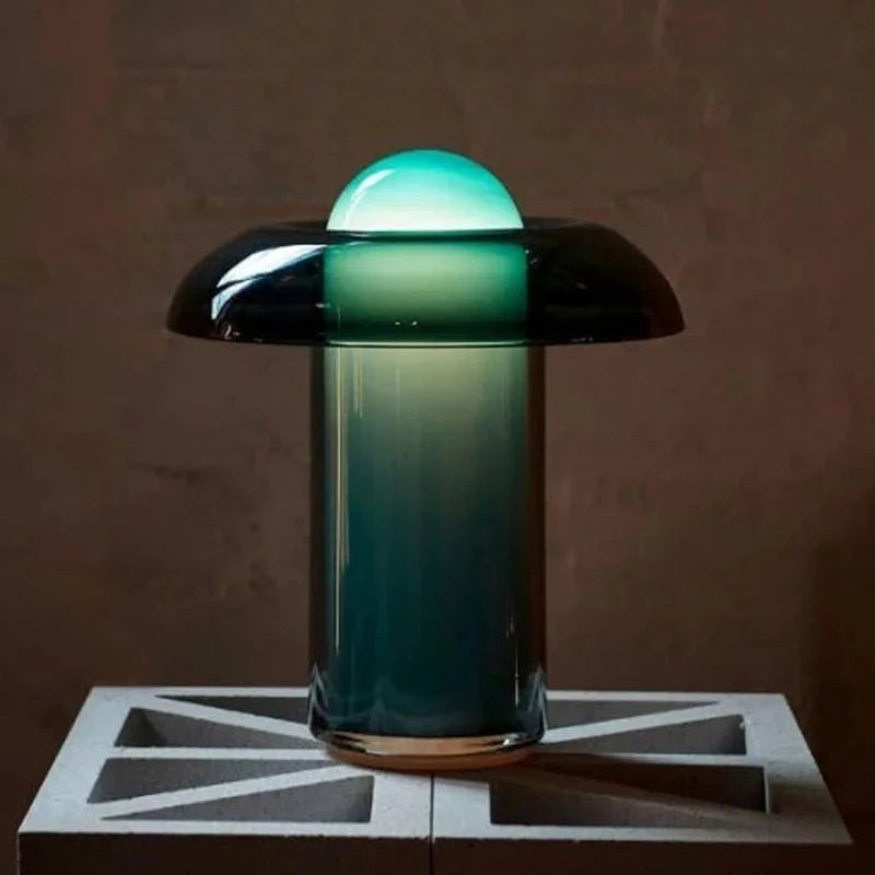 Nordic luxury lamp shade and base material close-up detail