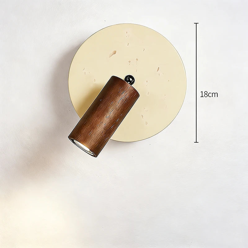 Stone Rotatable E27 Wall Sconce