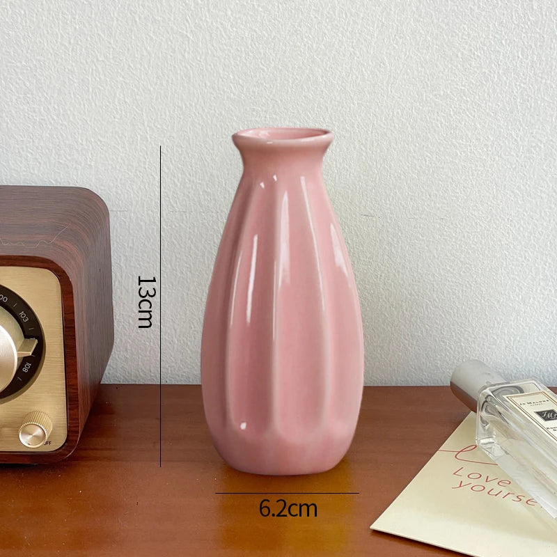 Mini Ceramic Bud Vase Set